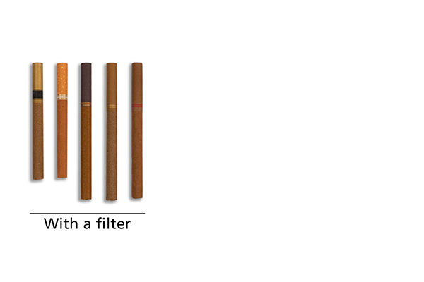 Filtered cigars.